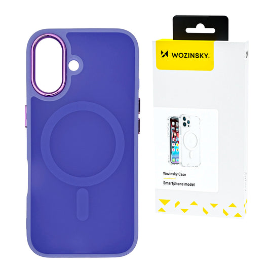 Wozinsky Fashion Case with MagSafe for Samsung Galaxy S24 FE - Purple_0
