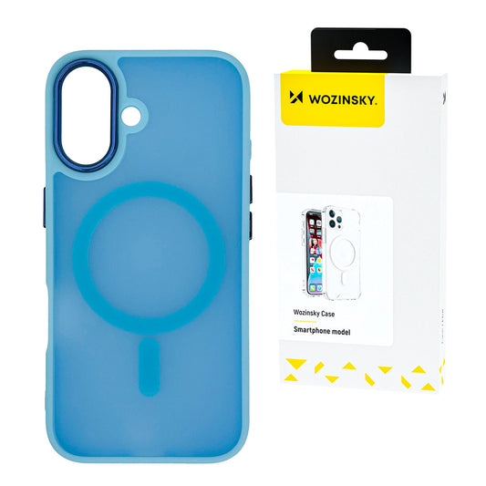 Wozinsky Fashion Case with MagSafe for Samsung Galaxy S24 FE - Blue_0