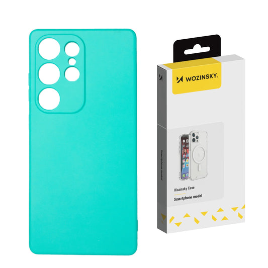 Wozinsky Silicone Case for Samsung Galaxy S24 FE - Mint_0