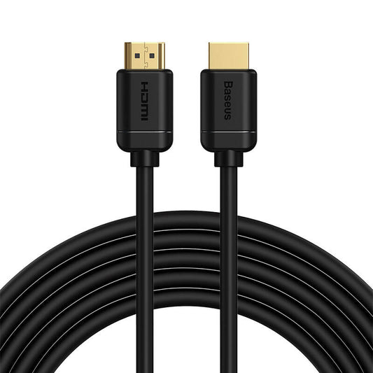 Baseus 2x HDMI 2.0 4K 60Hz Cable, 3D, HDR, 18Gbps, 5m (black)_0