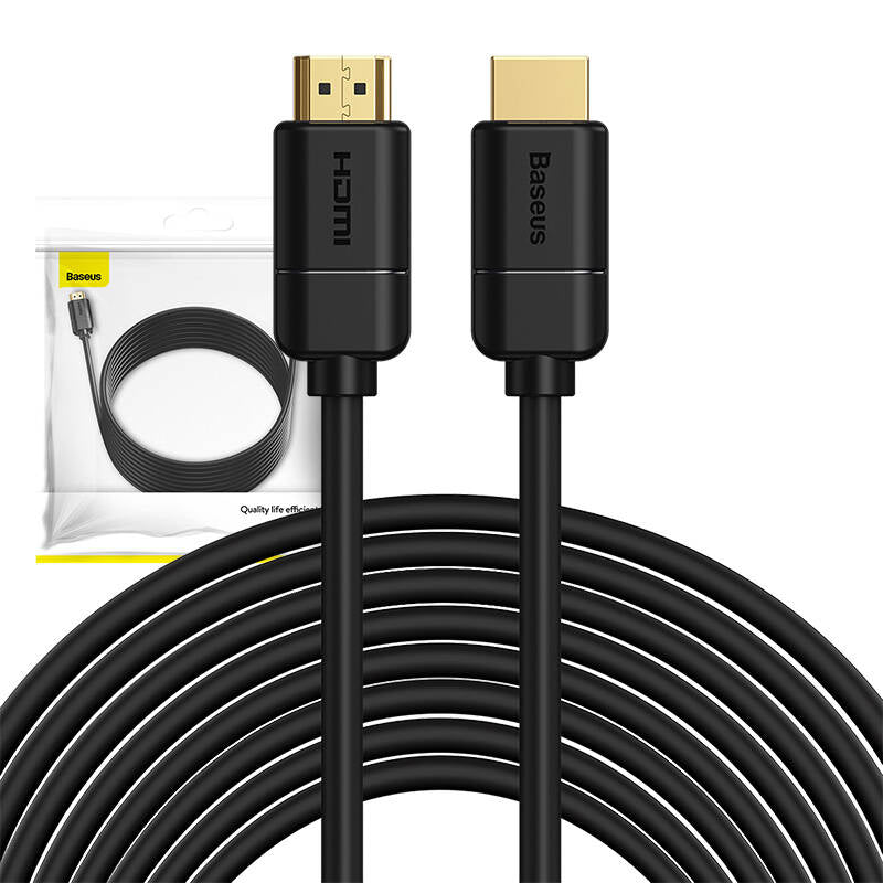 Baseus 2x HDMI 2.0 4K 30Hz Cable, 3D, HDR, 18Gbps, 8m (black)_17
