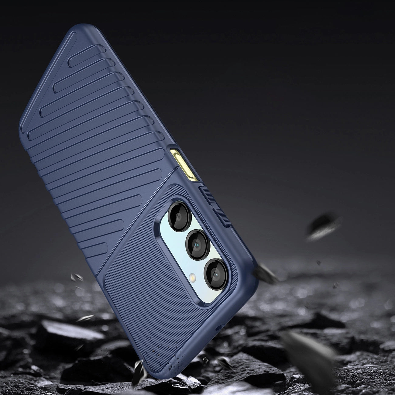 Thunder Case for Samsung Galaxy A56/A36 silicone armored cover - blue_5