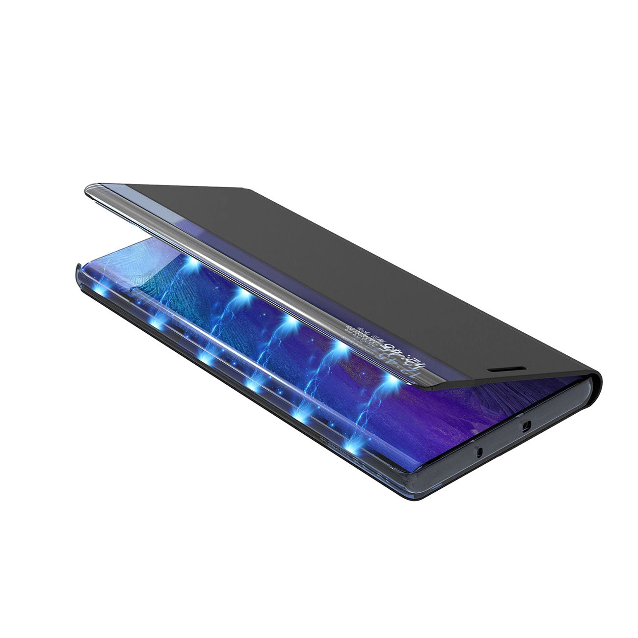 New Sleep Case Flip Cover with Stand Function for Samsung Galaxy A26 - Black_4