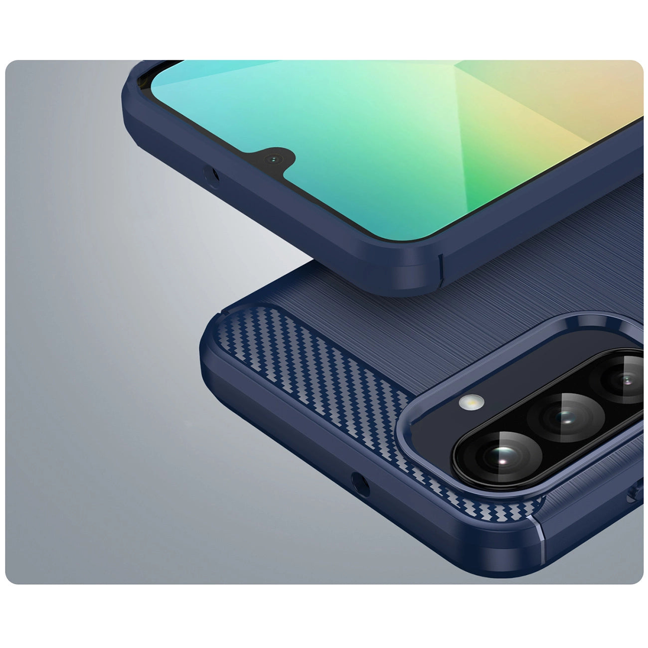Carbon Case Samsung Galaxy A26 Blue_5
