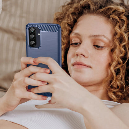 Carbon Case Samsung Galaxy A26 Blue_6
