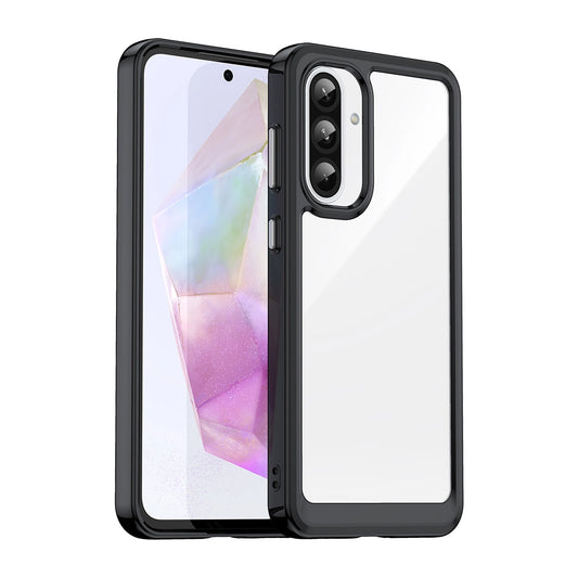 Outer Space Case for Samsung Galaxy A26 Cover with Flexible Frame - Black_0