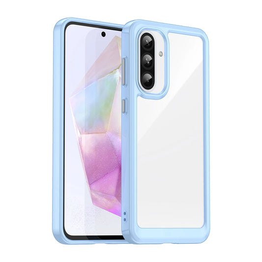 Outer Space Case for Samsung Galaxy A26 Cover with Flexible Frame - Blue_0