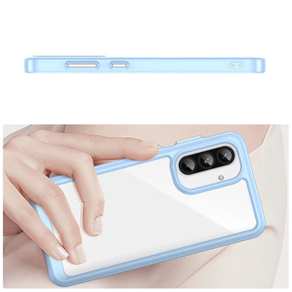 Outer Space Case for Samsung Galaxy A26 Cover with Flexible Frame - Blue_3