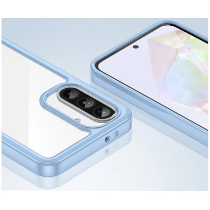 Outer Space Case for Samsung Galaxy A26 Cover with Flexible Frame - Blue_4