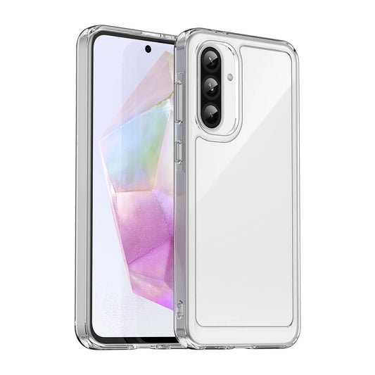 Outer Space Case for Samsung Galaxy A26 Cover with Flexible Frame - Transparent_0