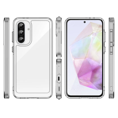 Outer Space Case for Samsung Galaxy A26 Cover with Flexible Frame - Transparent_1