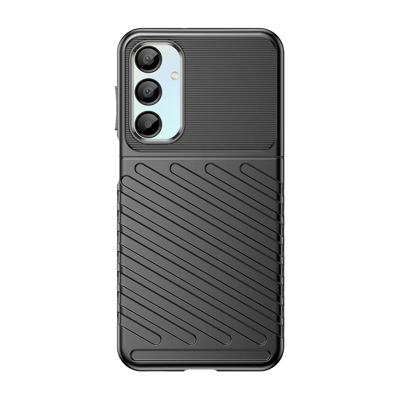 Thunder Case for Samsung Galaxy A26 Silicone Armored Cover - Black_1
