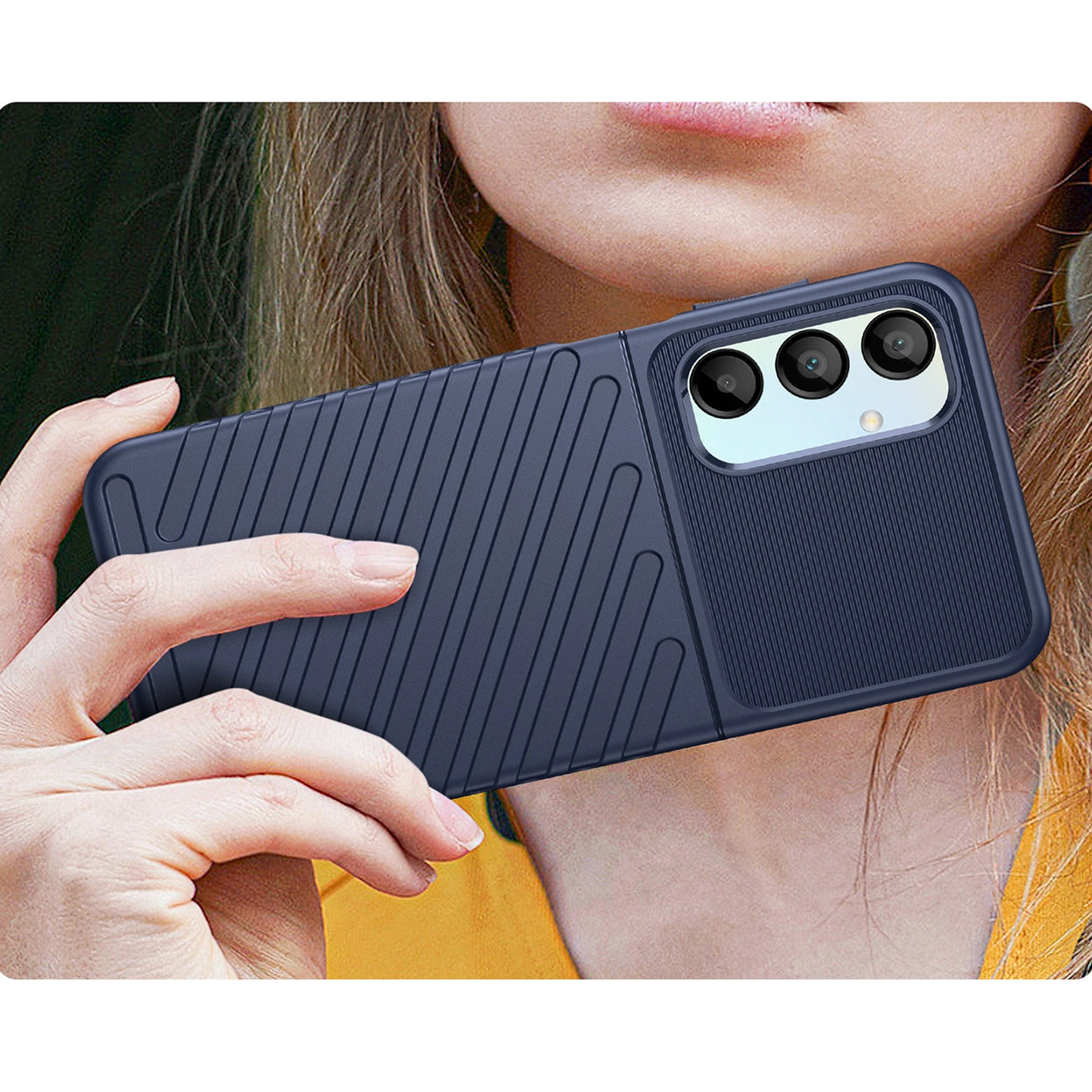 Thunder Case for Samsung Galaxy A26 silicone armored cover - blue_3