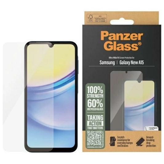 Szkło hartowane PanzerGlass Screen Protection Ultra-Wide Fit na Samsung Galaxy A16 / A16 5G_0