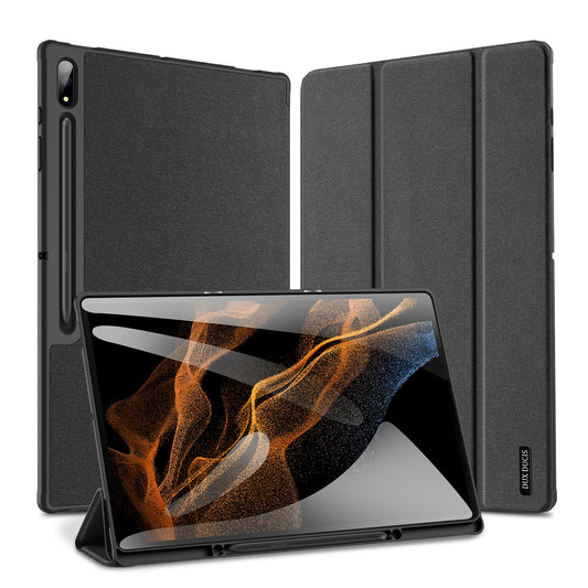 Dux Ducis Domo foldable cover for tablet with Smart Sleep function Samsung Galaxy Tab S8/S9 Ultra stand black_0