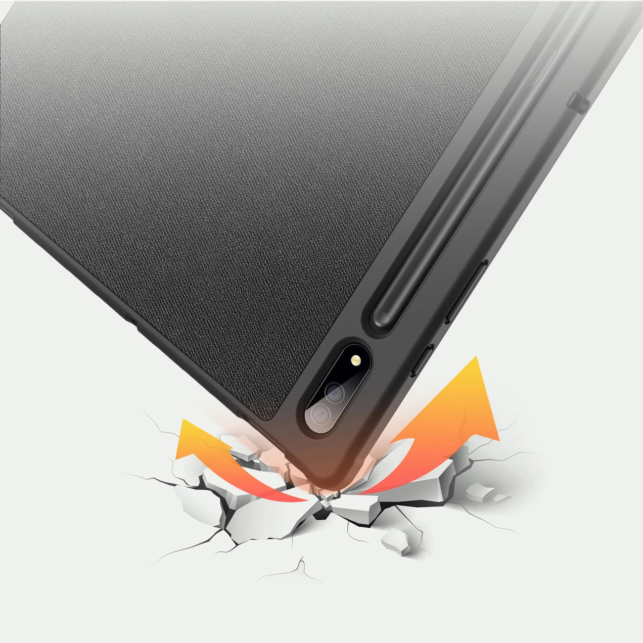 Dux Ducis Domo foldable cover for tablet with Smart Sleep function Samsung Galaxy Tab S8/S9 Ultra stand black_9