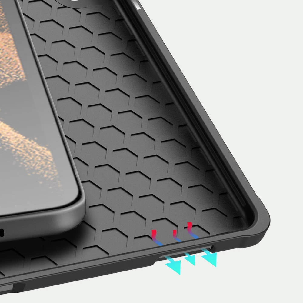 Dux Ducis Domo foldable cover for tablet with Smart Sleep function Samsung Galaxy Tab S8/S9 Ultra stand black_13