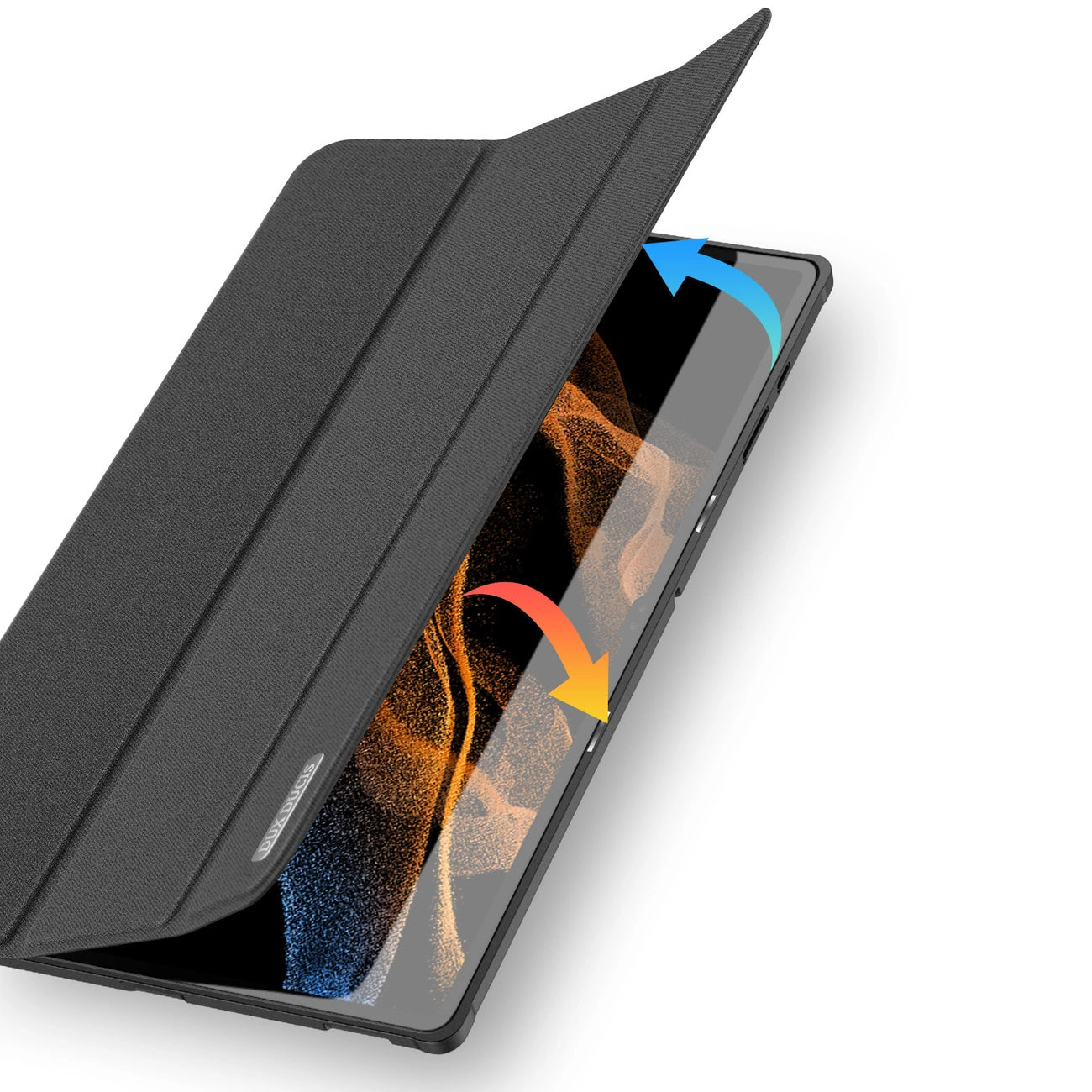 Dux Ducis Domo foldable cover for tablet with Smart Sleep function Samsung Galaxy Tab S8/S9 Ultra stand black_7