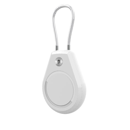 Apple AirTag Case Waterproof with Steel Cable - White_0