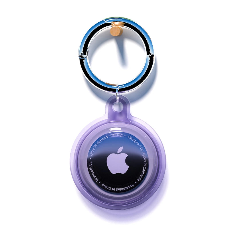 Apple AirTag Case Waterproof - Purple_1