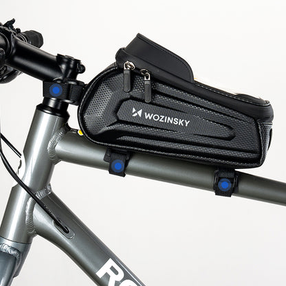 Wozinsky bicycle bag for the frame, armored, with a phone pocket, 1.7 l - black_9