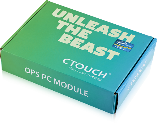 CTOUCH OPS 2,1 GHz i3-8145U Microsoft Windows 10 IoT Enterprise 800 g Negro_3