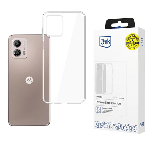 3mk Clear Case for Motorola Moto G53 - transparent_0