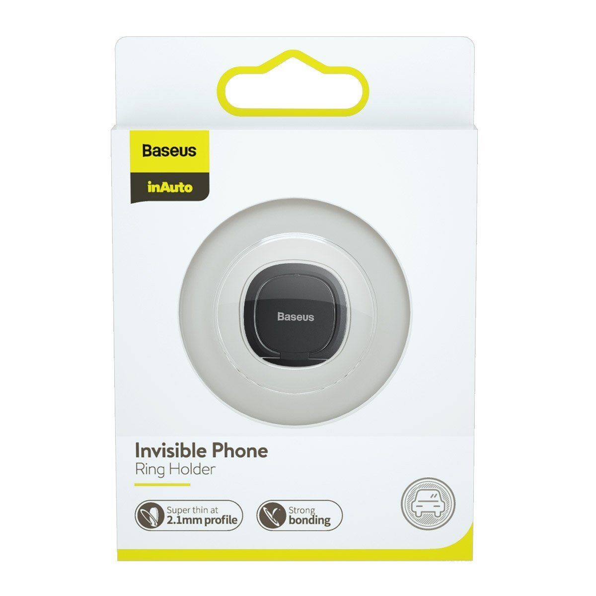 Baseus ultra-thin self-adhesive ring holder phone stand gray (SUYB-0A)_13