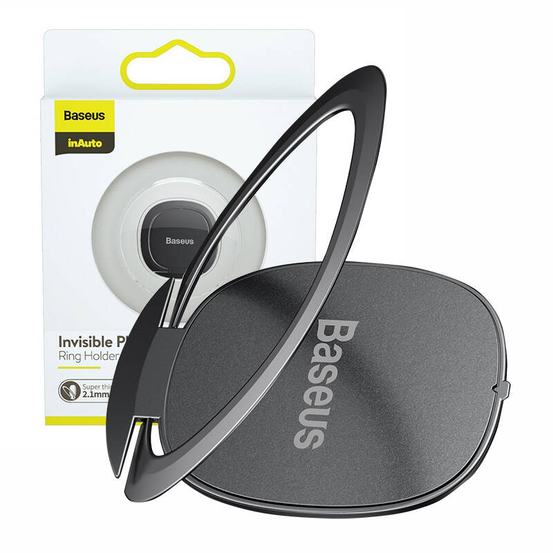 Baseus ultra-thin self-adhesive ring holder phone stand gray (SUYB-0A)_17