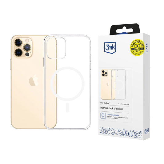 3mk Clear MagCase Case for Apple iPhone 12 Pro Max - Transparent_0