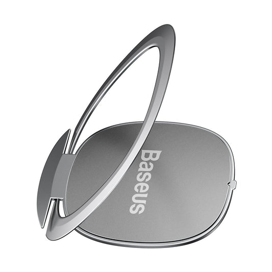 Baseus Invisible Ring holder for smartphones (silver)_0
