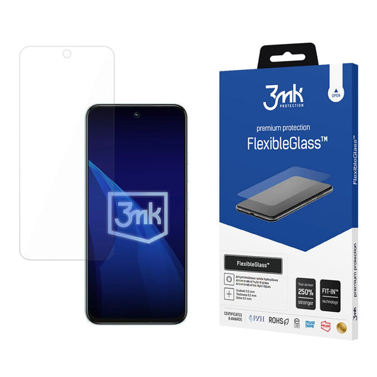 Hybrid glass 3mk FlexibleGlass on Tecno Spark 30 5G_0
