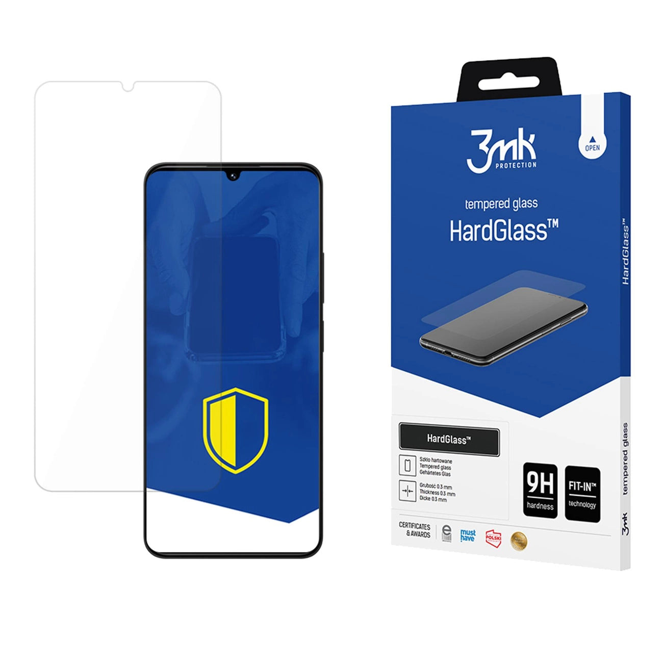 Tempered glass 3mk HardGlass™ for Xiaomi Poco C75_0