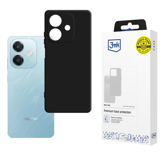 3mk Matt Case for Oppo A60 5G - Matte Black_0