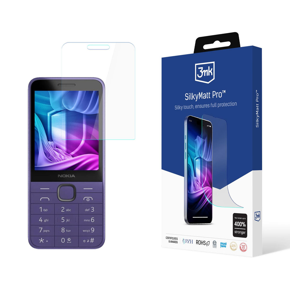 Matte foil 3mk Silky Matt Pro for Nokia 235 4G / 215 4G_0