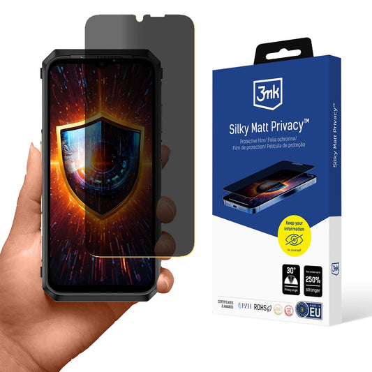 3mk Silky Matt Privacy Screen Protector for Ulefone Power Armor 18 / 18T / 18 Ultra_0