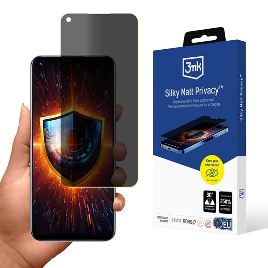 Folia ochronna prywatyzująca matowa 3mk Silky Matt Privacy na Realme 8i_0