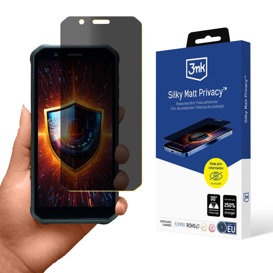 Folia ochronna prywatyzująca matowa 3mk Silky Matt Privacy na MyPhone Hammer Energy X_0