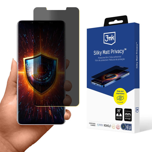 Folia ochronna prywatyzująca matowa 3mk Silky Matt Privacy na Huawei Mate 50 Pro_0
