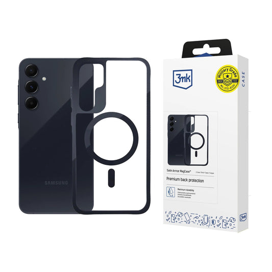 3mk Satin Armor MagCase for Samsung Galaxy A55 5G - Transparent_0
