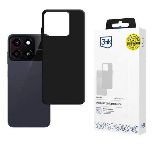 3mk Matt Case for ZTE Blade A35 - Black_0