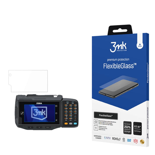 Hybrid glass 3mk FlexibleGlass™ on Zebra WT6000 / WT6300_0