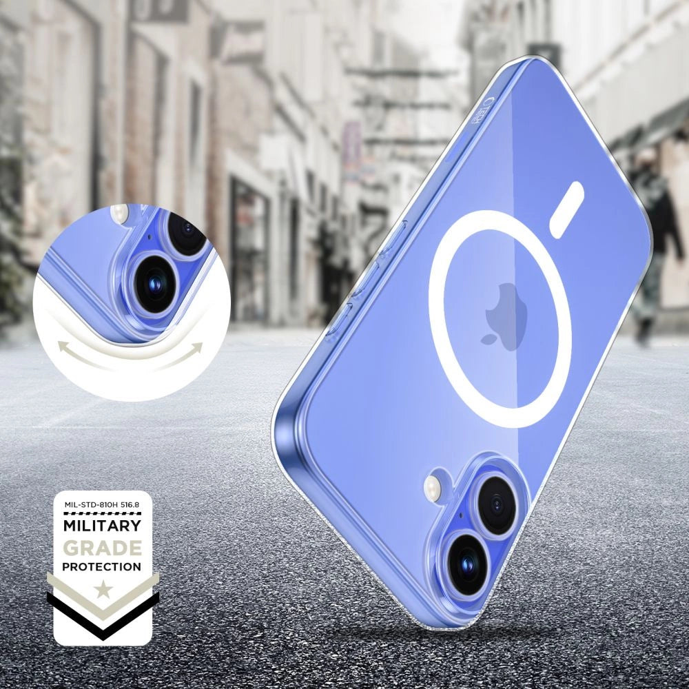 Etui Tech-Protect FlexAir MagSafe na iPhone 16 - przezroczyste_1