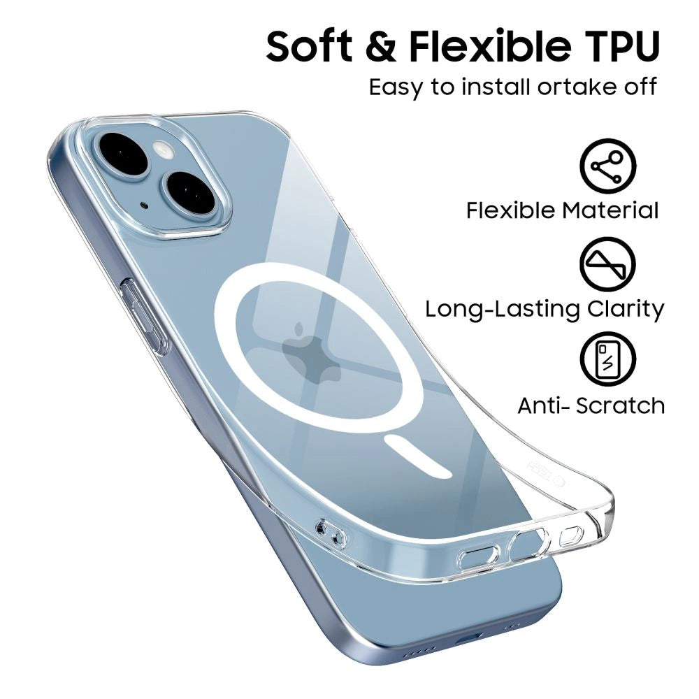 Etui Tech-Protect FlexAir MagSafe na iPhone 13 / 14  - przezroczyste_4