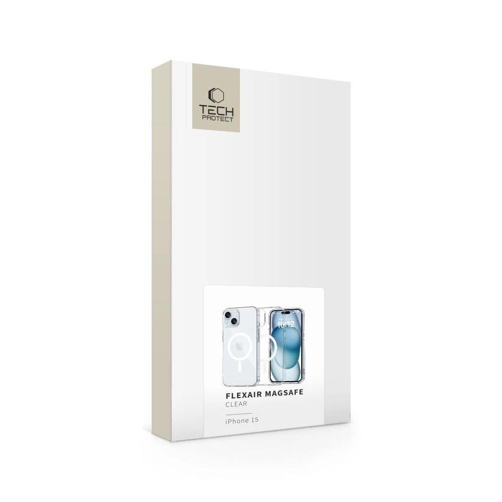 Etui Tech-Protect FlexAir MagSafe na iPhone 15 - przezroczyste_2