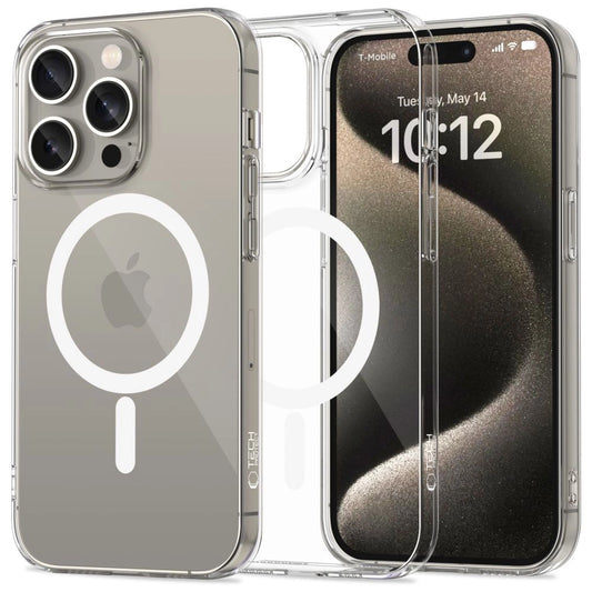 Etui Tech-Protect FlexAir MagSafe na iPhone 15 Pro - przezroczyste_0