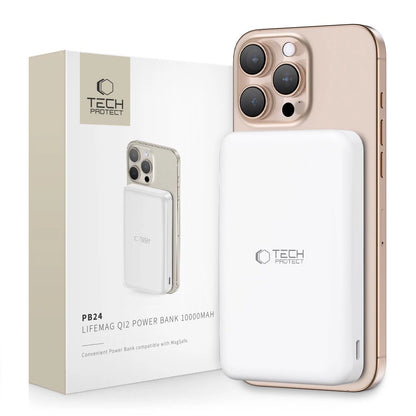 Powerbank Tech-Protect PB24 LifeMag QI2 MagSafe 10000 mAh - biały_0