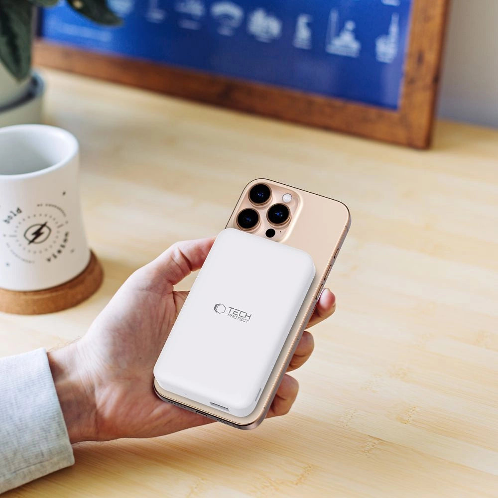 Powerbank Tech-Protect PB24 LifeMag QI2 MagSafe 10000 mAh - biały_8