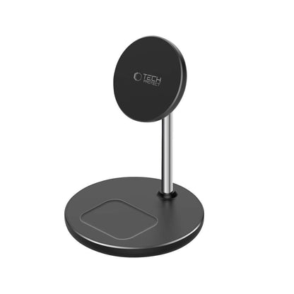 Stacja ładująca Tech-Protect QI15W-A39 2w1 MagSafe - czarna_2