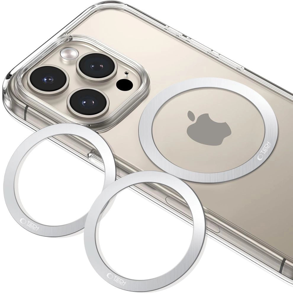 Pierścień Tech-Protect MMP-110 2w1 MagSafe - srebrny / srebrny_4